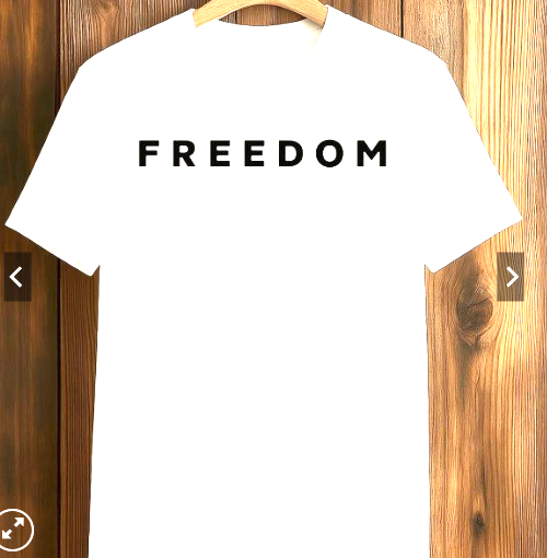 Charlie Kirk “FREEDOM” Shirt – Patriotic Unisex Tee | Conservative Graphic T-Shirt